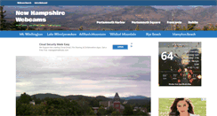 Desktop Screenshot of newhampshirewebcams.com