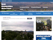 Tablet Screenshot of newhampshirewebcams.com